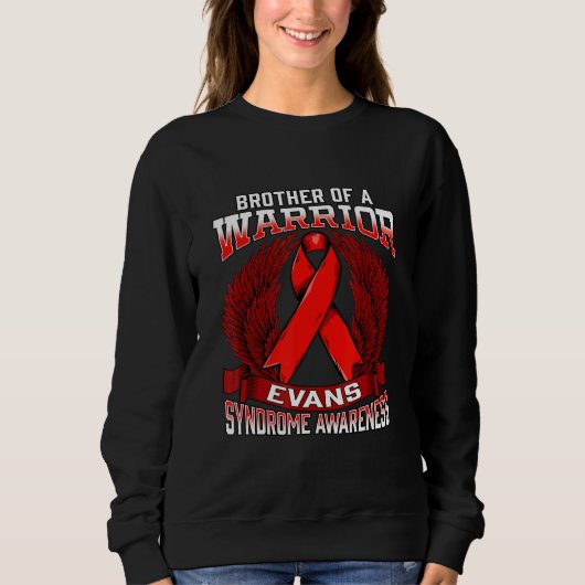 Sweatshirt Evans Syndrome Sensibilisation Brother Support Rub (Devant)