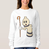 Sweatshirt Évêque aux échecs (Devant)