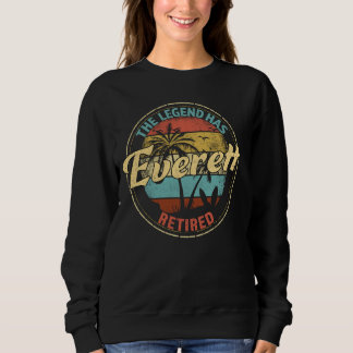 Sweatshirt Everett Legend A Retraité Une Retraite Personnalis