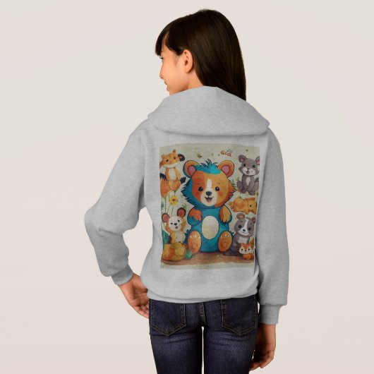 Sweatshirt Evil Eye & Cartoon (Dos entier)