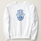 Sweatshirt Evil Eye Sweatshirt, Chemise Cadeau de Protection  (Design devant)