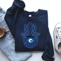 Evil Eye Sweatshirt, Chemise Cadeau de Protection 