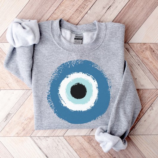 Sweatshirt Evil Eye Sweatshirt, Chemise Cadeau de Protection 