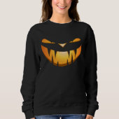 Sweatshirt Evil Jack O Lantern Pumpkin w Vampire Fangs for Ha (Devant)