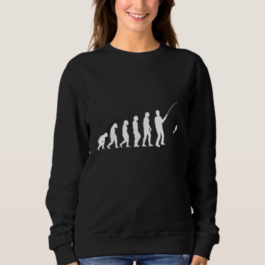 Sweatshirt Évolution de la pêche (Devant)