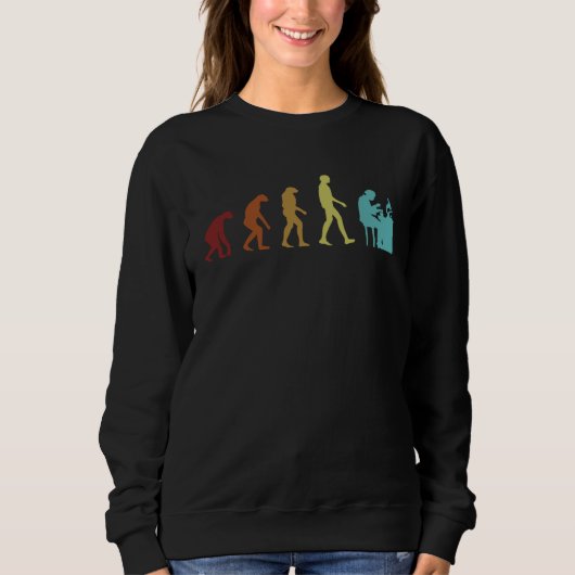 Sweatshirt Évolution de la psychologie de la science médico-l (Devant)