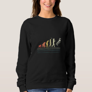 Sweatshirt Évolution des astronautes Cosmonaute Moon Landing