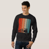 Sweatshirt Evolution des hommes Forklifts Evolution des pilot (Devant entier)