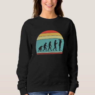 Sweatshirt Evolution Détecteur de métal Noël Humour Vintage