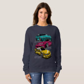 SWEATSHIRT ÉVOLUTION DU CHÂSSIS SILVIA "S" (Devant entier)
