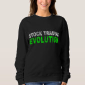 Sweatshirt Évolution du commerce stock (Devant)