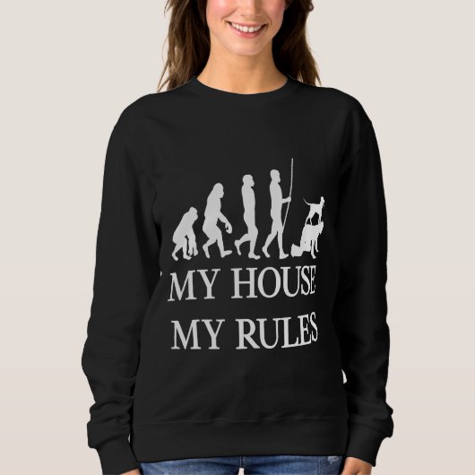 Sweatshirt Évolution du propriétaire de chien Beagle Dachshun (Devant)