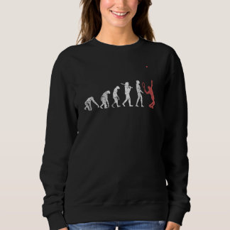Sweatshirt Évolution du tennis rétro vintage