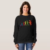 Sweatshirt Évolution Furry Fier Furry Queue Oreille Personne (Devant entier)