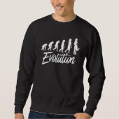 Sweatshirt Evolution Graphic Botanical Flowers Gardening Plan (Devant)