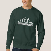 Sweatshirt Evolution of Dad - Un cadeau pour papa (Devant)