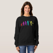 Sweatshirt Evolution Padel Tennis Racket Sport Tournament Gam (Devant entier)