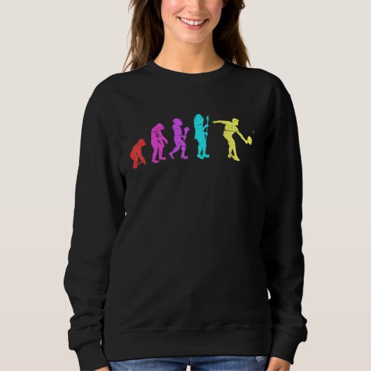 Sweatshirt Evolution Padel Tennis Racket Sport Tournament Gam (Devant)