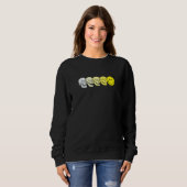 Sweatshirt Évolution Techno Acid House Sourire Techno DJ Musi (Devant entier)