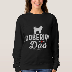 Sweatshirt Ewd Goberian Chig Papa Drôle Sibérien Husky Chien