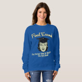 Sweatshirt Examen final : Acheter enfin le livre de texte (Devant entier)