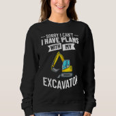 Sweatshirt Excavator Operator Remote Control Digger Machine R (Devant)
