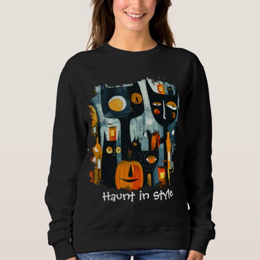 Sweatshirt ExDesigner | Personnalisation | Halloween (Devant)