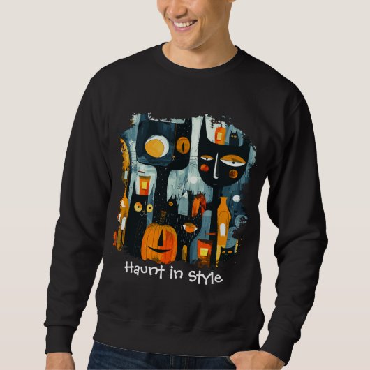 Sweatshirt ExDesigner | Personnalisation | Halloween (Devant)