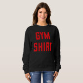 Sweatshirt Exercice De Gymnastique Et Formation D'Exercice Di (Devant entier)