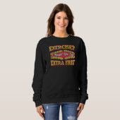 Sweatshirt Exercice Extra Fries (Devant entier)