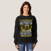 Sweatshirt Exercice Pilates Instructor (Devant entier)