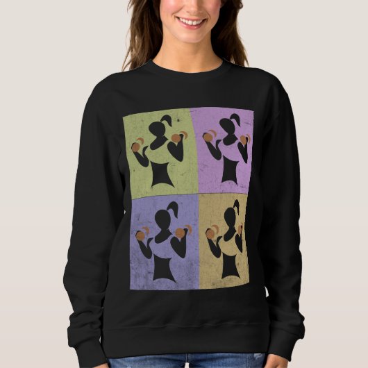 Sweatshirt Exercices Fitness (Devant)