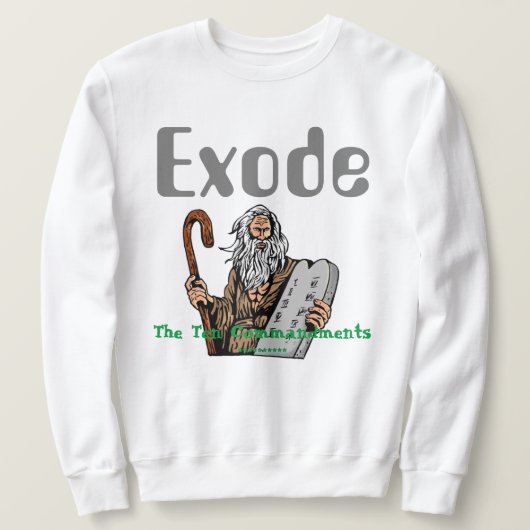 SWEATSHIRT EXODE (Design voorkant)