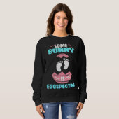 Sweatshirt Expecting Parents Easter Bunny Easter Egg specting (Devant entier)