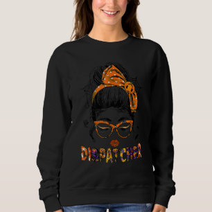Sweatshirt Expéditrice sorcière 911 Halloween Femmes Chignon 