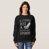 Sweatshirt Expérience à couper le souffle Mois de sensibilisa (Devant entier)