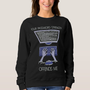 Sweatshirt Expert en cybersécurité I ingénieur informatique p
