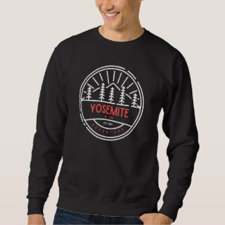 Sweatshirt Explorateur d'aventure de Yosemite Randonnée Campi