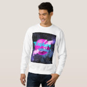 Sweatshirt Explorez l'infinité (Devant entier)