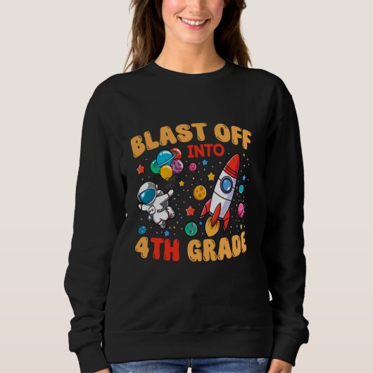 Sweatshirt Exploser Dans Un Amoureux De L'Espace D'Un Astrona (Devant)