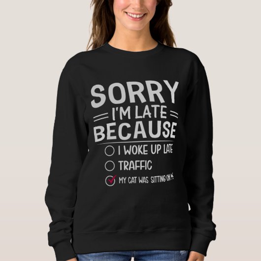 Sweatshirt Expressions sarcastiques classiques Styles de vie (Devant)