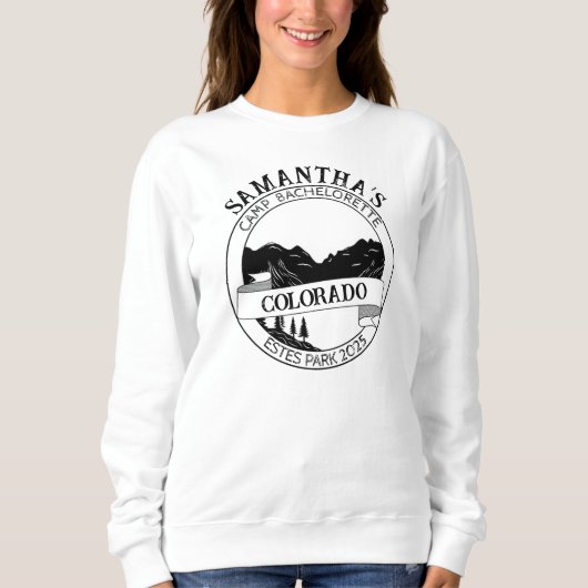 Sweatshirt Extérieur Groupe Bachelorette à thème (Devant)