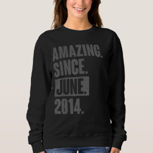 Sweatshirt Extraordinaire depuis juin 2014 8 ans 8e anniversa