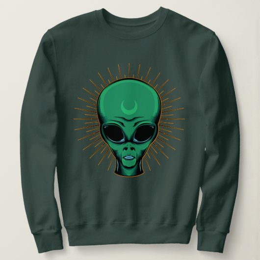 Sweatshirt extraterrestre (Design devant)