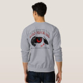 sweatshirt "Eye Never Lie", (Dos entier)