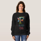 Sweatshirt F Est Pour Finia Fairy Alphabet Nom (Devant entier)