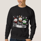 Sweatshirt Fa-la-Koala-la-la-Cute Koala Bear père Noël (Devant)