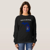 Sweatshirt Fabriqué Dans L'État Du Michigan (Devant entier)
