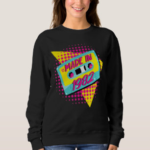 Sweatshirt Fabriqué En 1982 40e anniversaire 80s 90s 1990s 19
