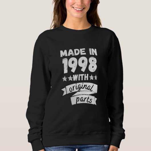Sweatshirt fabriqués en 1998 avec des pièces originales, (Devant)